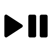 play and pause icons